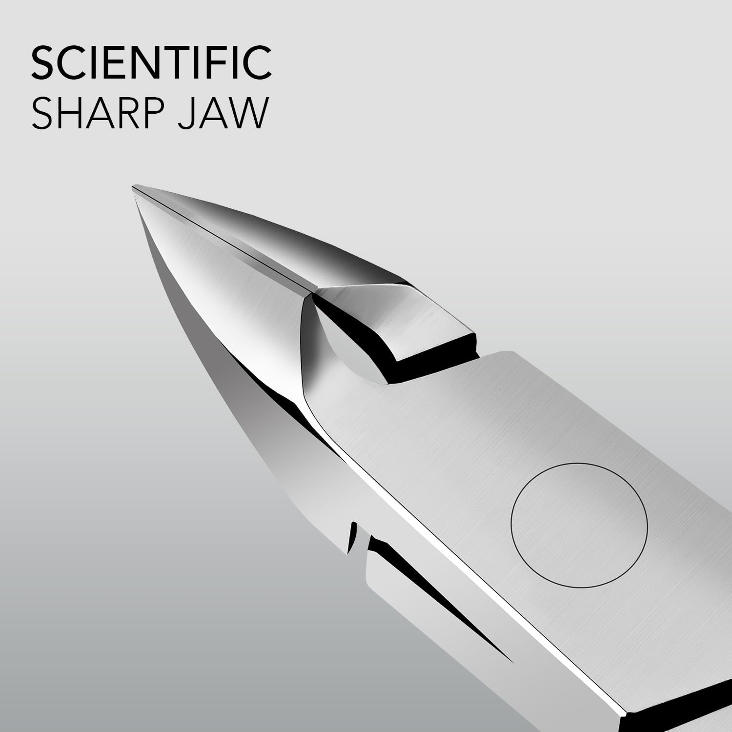 GAOY 3-In-1 Cuticle Remover Kit, Professional Cuticle Trimmer, Pusher and Sharp Nippers, Stainless Steel Manicure Tools for Nail Care image number 3