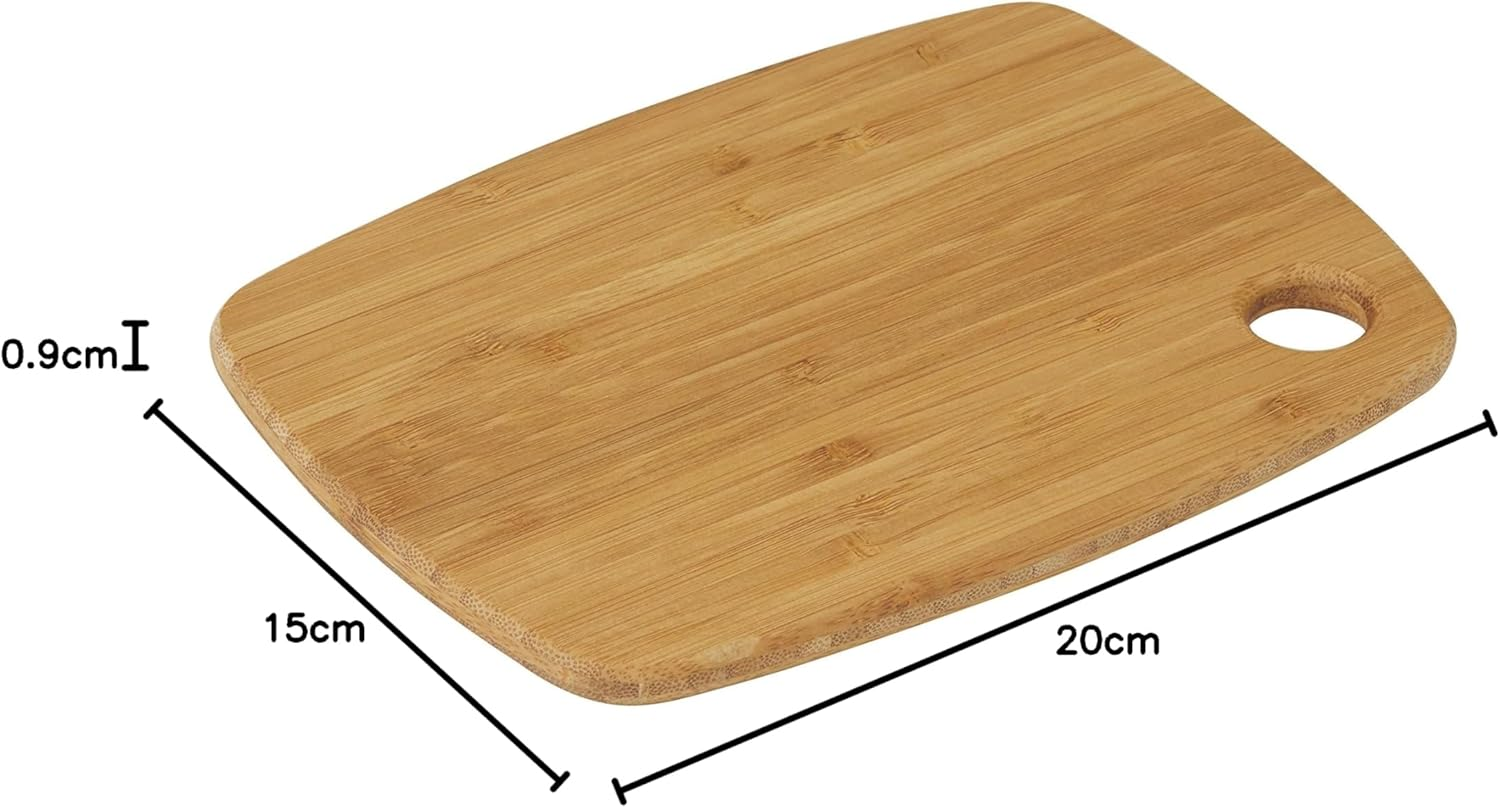 MASTERPRO MPTRIPLY1 Bamboo Chopping Board, Bamboo/Natural image number 4