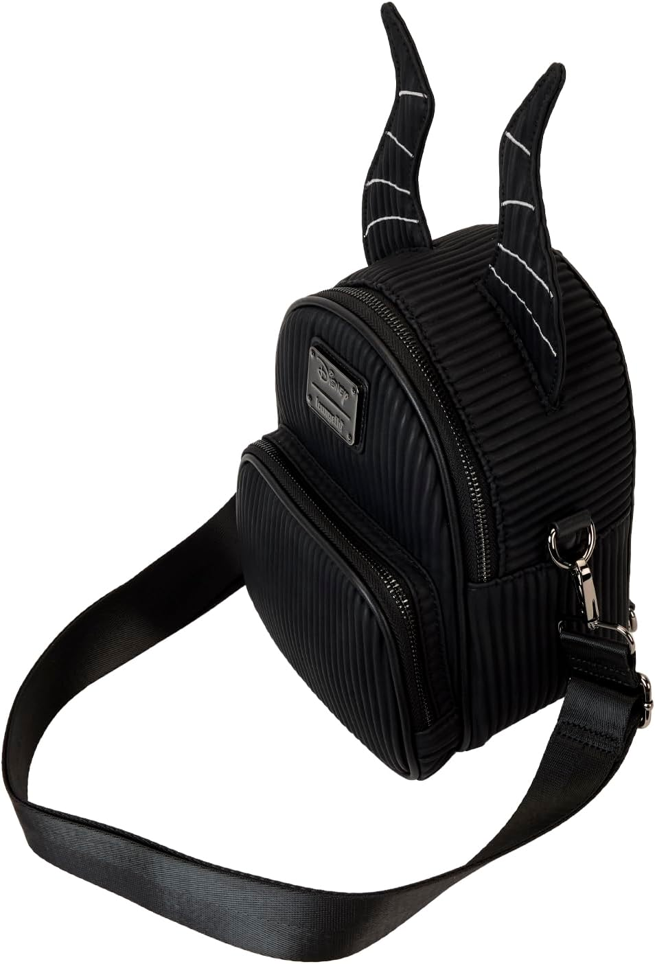 Loungefly Disney Villains Malificent Convertible Mini Backpack, Multi, Mini image number 2