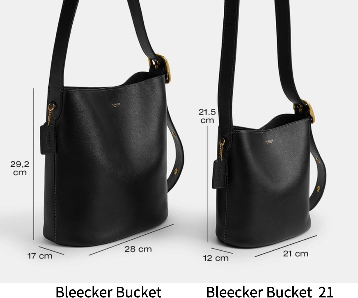 Xoppia Bag Organizer Compatible with Coach Bleecker Bucket 21. Felt Insert Liner for Women Tote Handbag. (Style B-Brown, Bleecker Bucket 21) image number 2