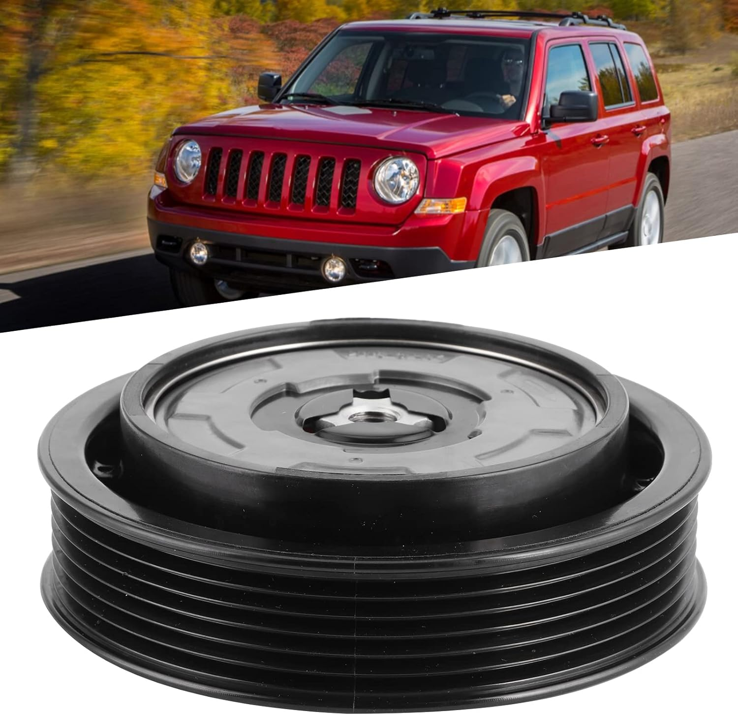 Clutches Air Conditioning a C Compressor Clutch Replacement Stainless Steel for 2.0 2.4 158388 a C Compressor Clutch image number 3