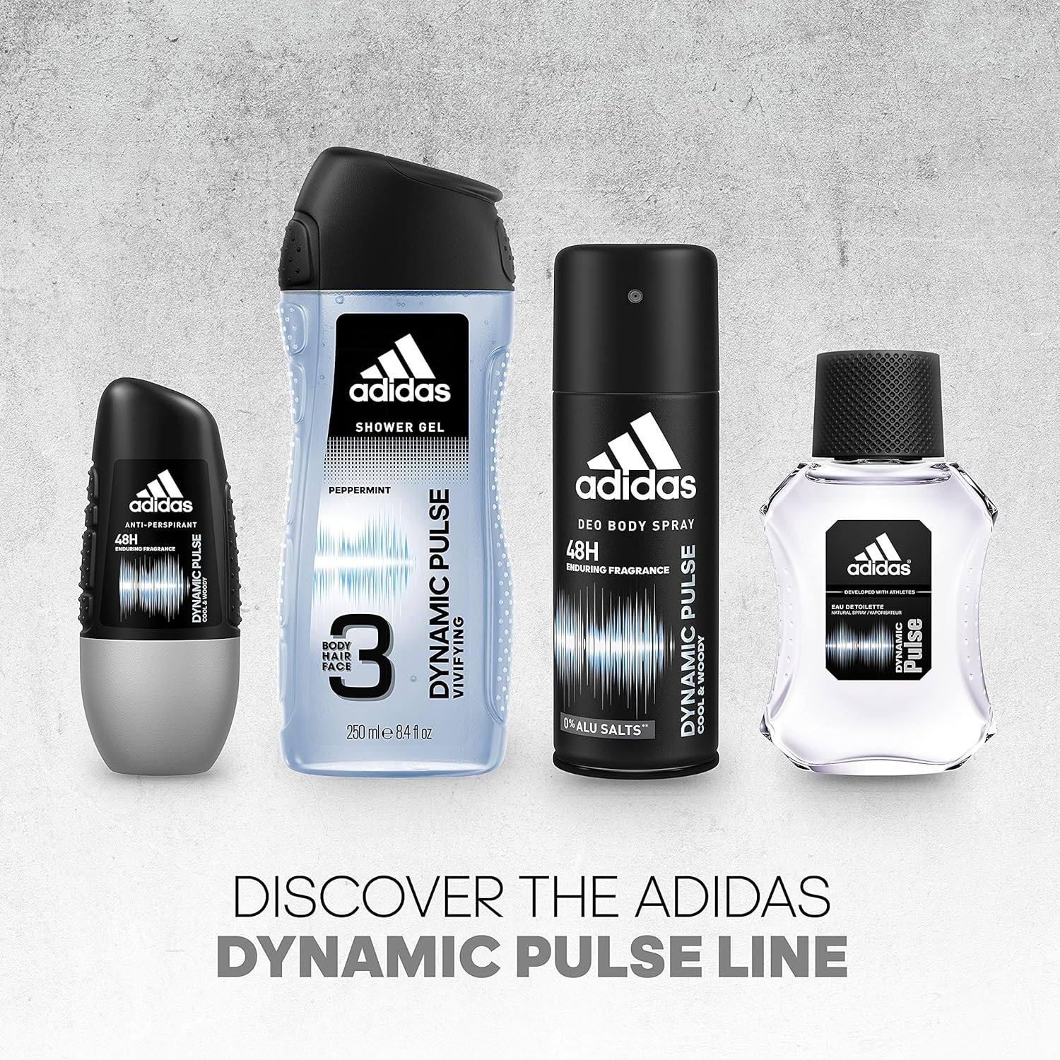Adidas Dynamic Pulse Eau De Toilette for Men by Coty, Aromatic, 100 Ml image number 2