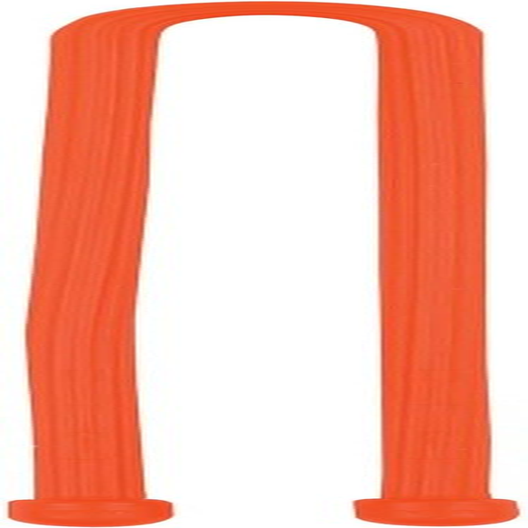 Nite IZE Gear Tie Reusable Rubber Twist Tie, 12 Inch Size, Orange (Pack of 2) image number 2