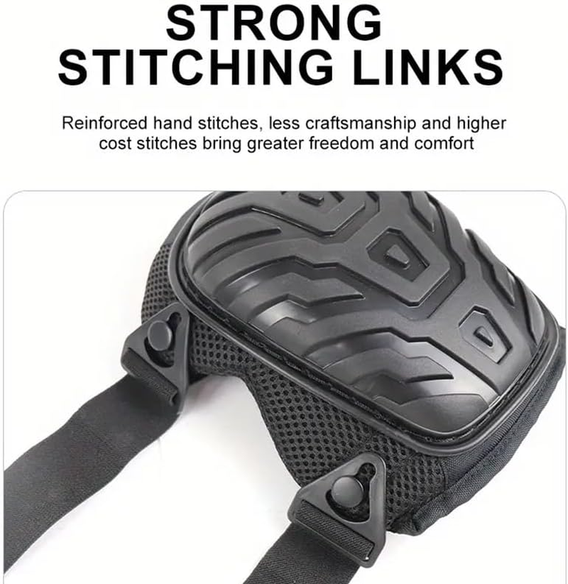 AIMALL Hard Shell Work Kneepads, Anti-Collision and Wear-Resistant, 8.66 X 7.87 Inches, Suitable for Engineering, Gardening, and Outdoor Sports image number 4