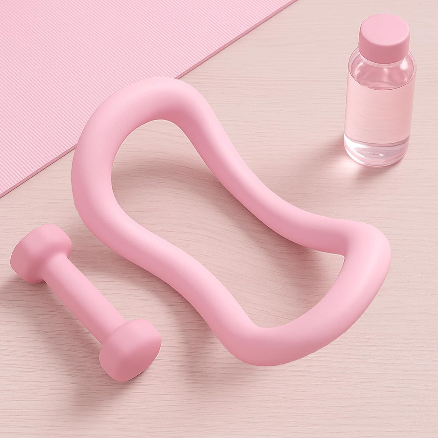 Yoga Equipment Yoga Ring &ndash; Pilates Ring Yoga Circles Fitness Sport Home Training Resistance Support Tool &ndash; Calf Massage & Pilates Circles with Massage Points image number 4