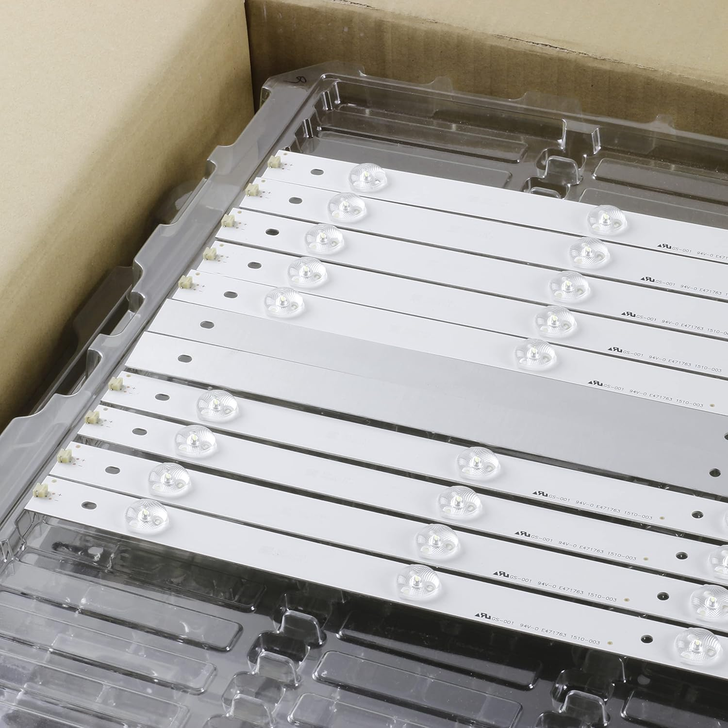 ALMVIS 11 Pcs/Set LED Backlight Strip HD500DF-B54/58 LTDN50D LTDN50K LTDN50K220WTEU T550HVN07.1 SVH500A24 LTDN50D36TUK LED TV Light(1 Set 11Pcs) image number 2