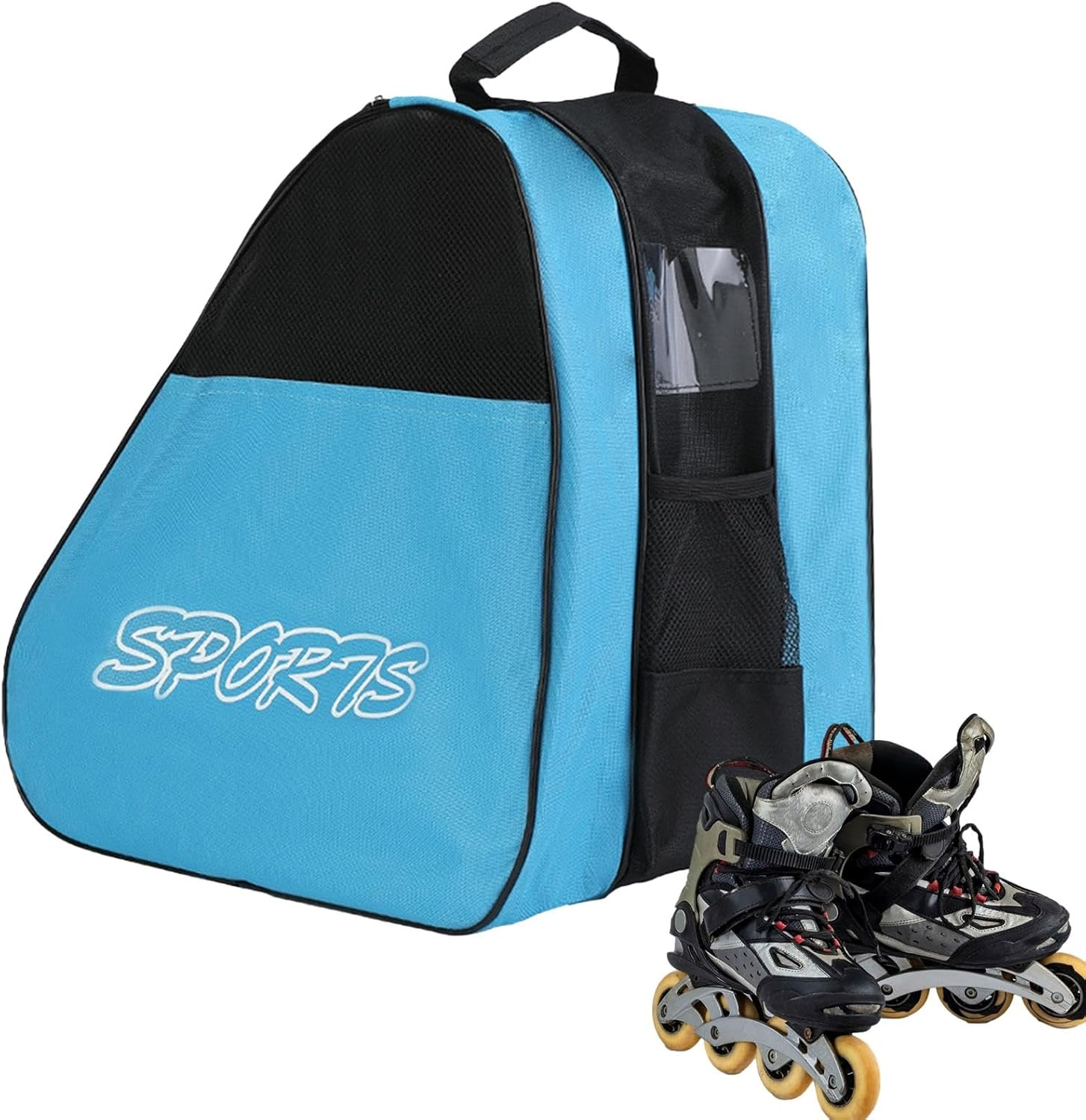 Inline Skate Bag | Inline Skate Tote Bag for Roller Skating,Oxford Cloth Shoes Carrier Pouch Organizer for Child, Teenager, Kids, Adult