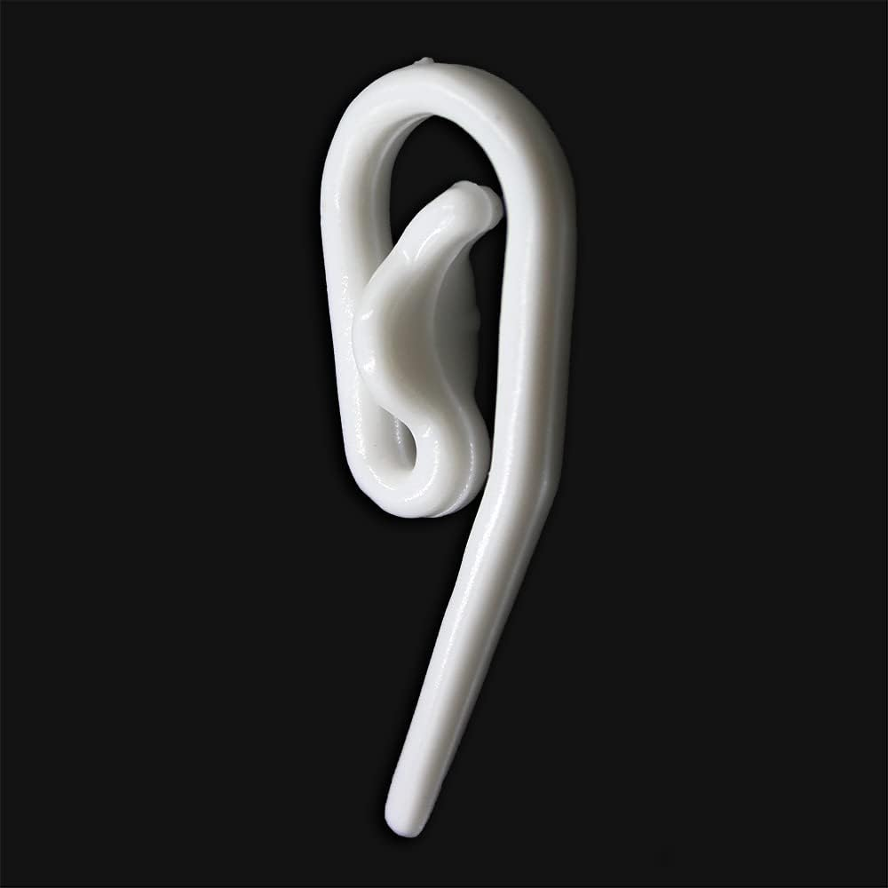 Sullivans Nylon Gathering Curtain Hooks 25 Pieces, 32 Mm Size