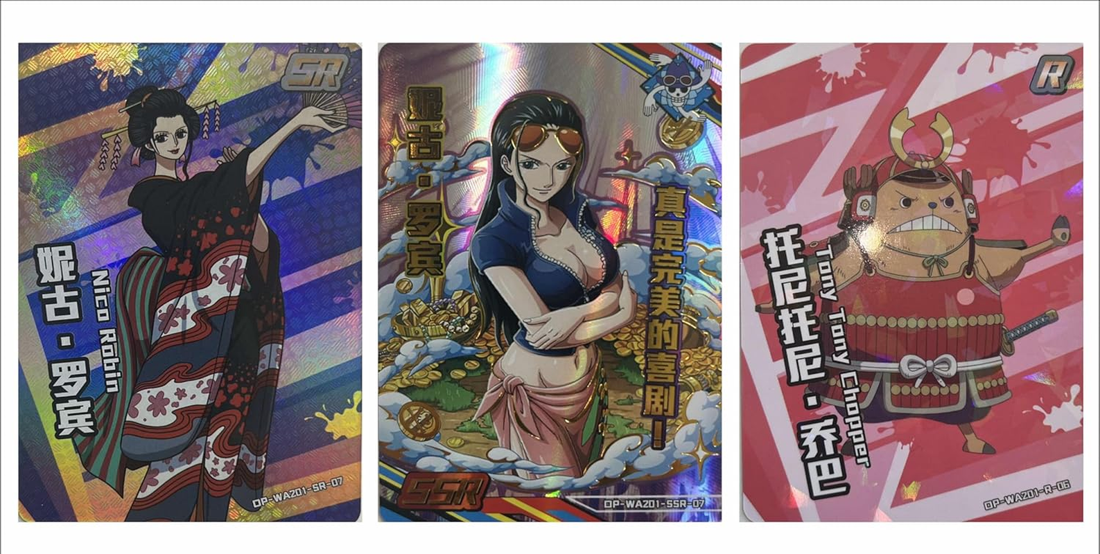 Anime Trading Cards: One Piece Collectable Trading Cards - Assorted Collectable Cards - Booster Pack Box - Booster Packs - OP-WA201 (30 Packs) image number 3