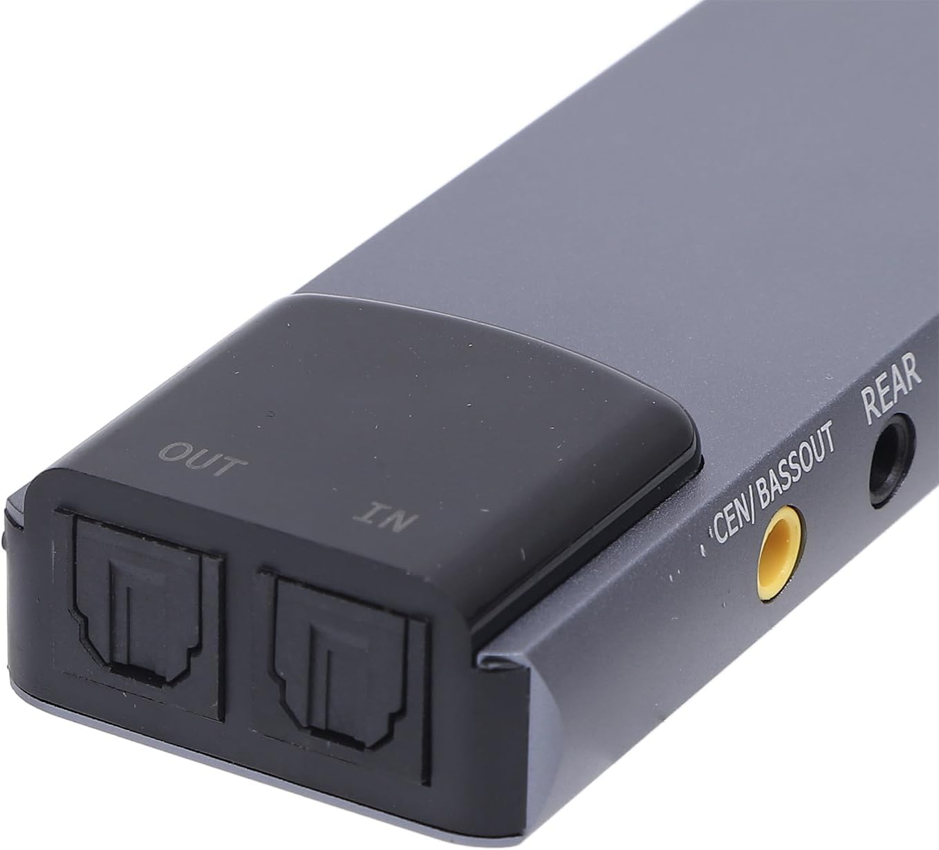 Dpofirs External Sound Card, 5.1/7.1 Channel Support, for TV, Speakers, HTPC Home Theater Setups, 48Khz Sample Rate, Mic / 3.5MM Sound/Optical Fiber Input image number 1