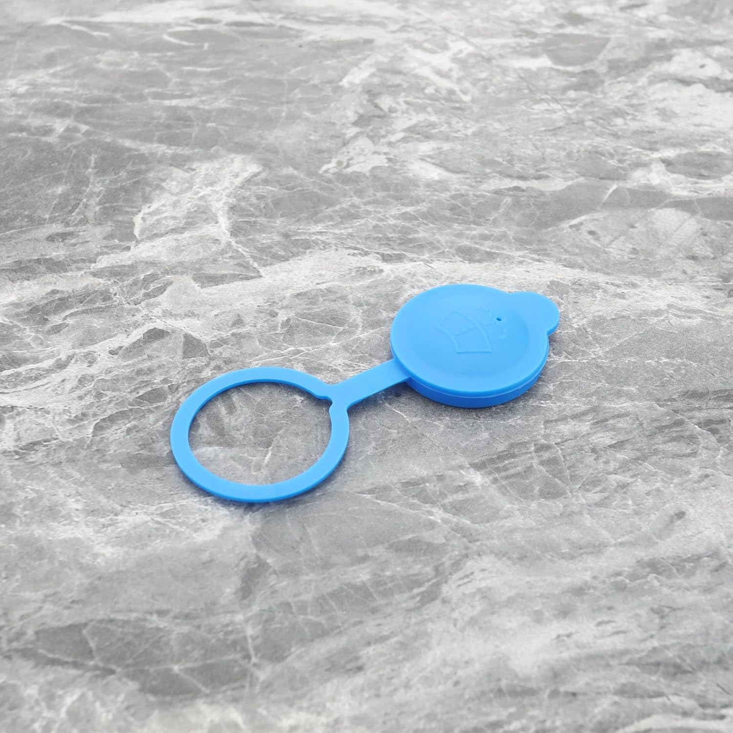 2Pcs Windshield Washer Bottle Cap for Car Front Windshield Spray Cleaning Cap Replacement Part Washer Bottle Cap 38451-77J00 Compatible with Suzuki Swift SX4 MK1, Blue image number 3