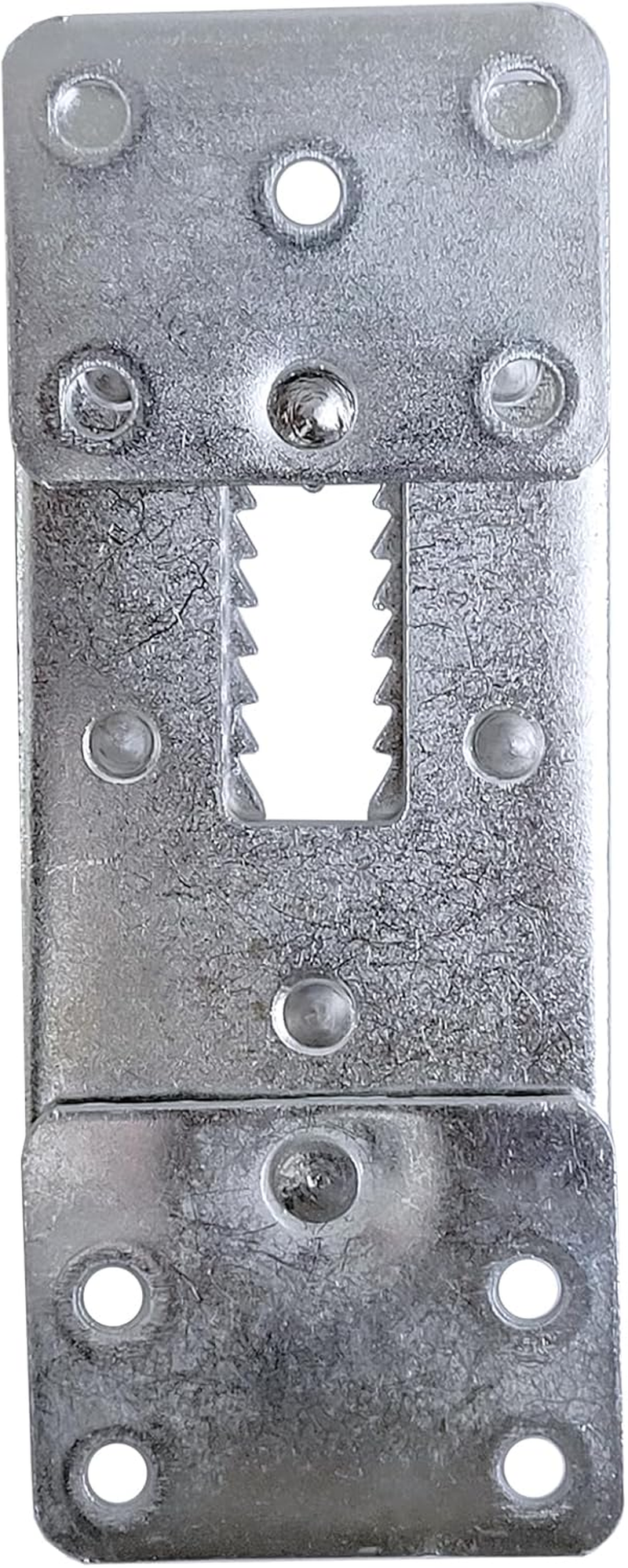 Auto-Plaza 10X Galvanized Alloy Sofa Sectional Couch Connector Furniture Connector Clips Silver (5.5 Inch) image number 1