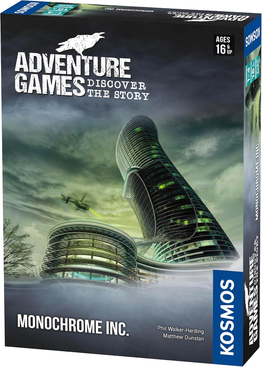 Thames & Kosmos 695132 Adventure Games- Monochrome Inc Card Games image number 1