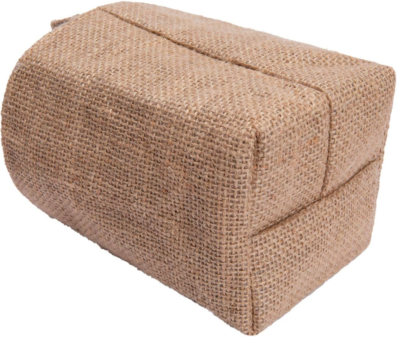 10 Pcs Wall-Hanging Storage Bags Hanging Storage Bags Cotton Linen Storage Basket Foldable Wall-Hanging Basket Family Organizer Box Decorative Bag image number 2