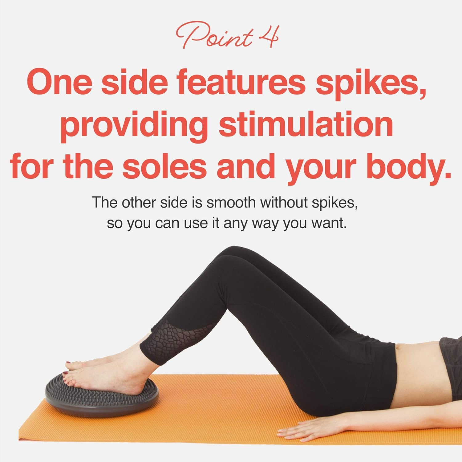 Primasole Balance Disk 2 Pcs Comes with an Air Pump Exercise Disk for Stability Workout13Inch in Diameter 550Lb Load Limit Torso Training Cushion PSS91NH021A image number 3