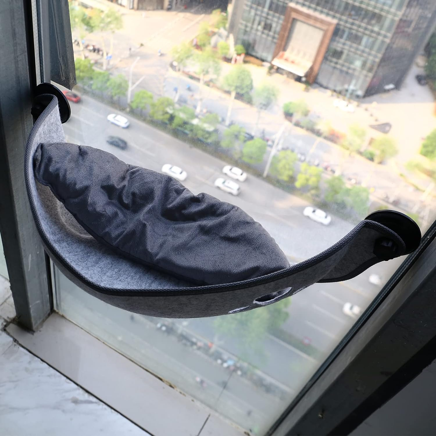 Cat Hammock, Cat Window Lounger, Cat Lounger Window, Cat Window Seats, Cat Hammock, Window Seat Hammock, Window Cat Bed image number 2