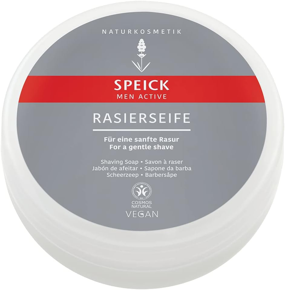 Speick Men Active Shaving Soap in a Jar, 150 Grams image number 1