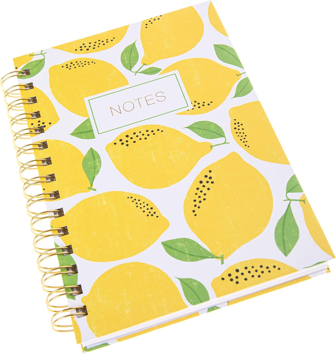 Graphique Designer Notebooks - Lemons - Spiral Bound Writing Journals for Offices, Schools, Classrooms, and More - Hard Cover with 160 Ruled Pages (6.25" X 8.25") image number 4