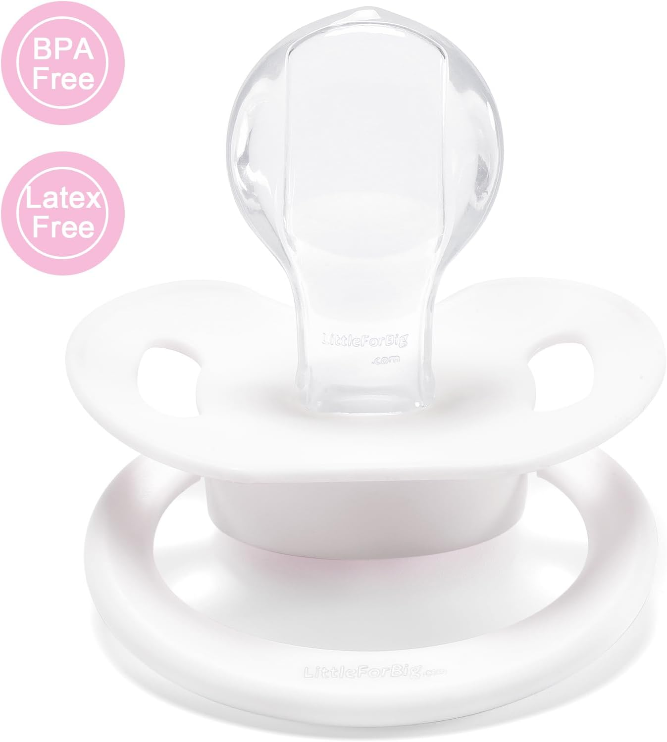Littleforbig Bigshield Generation-Ii Adult Sized Printed Pacifier Baby Girl Pattern
