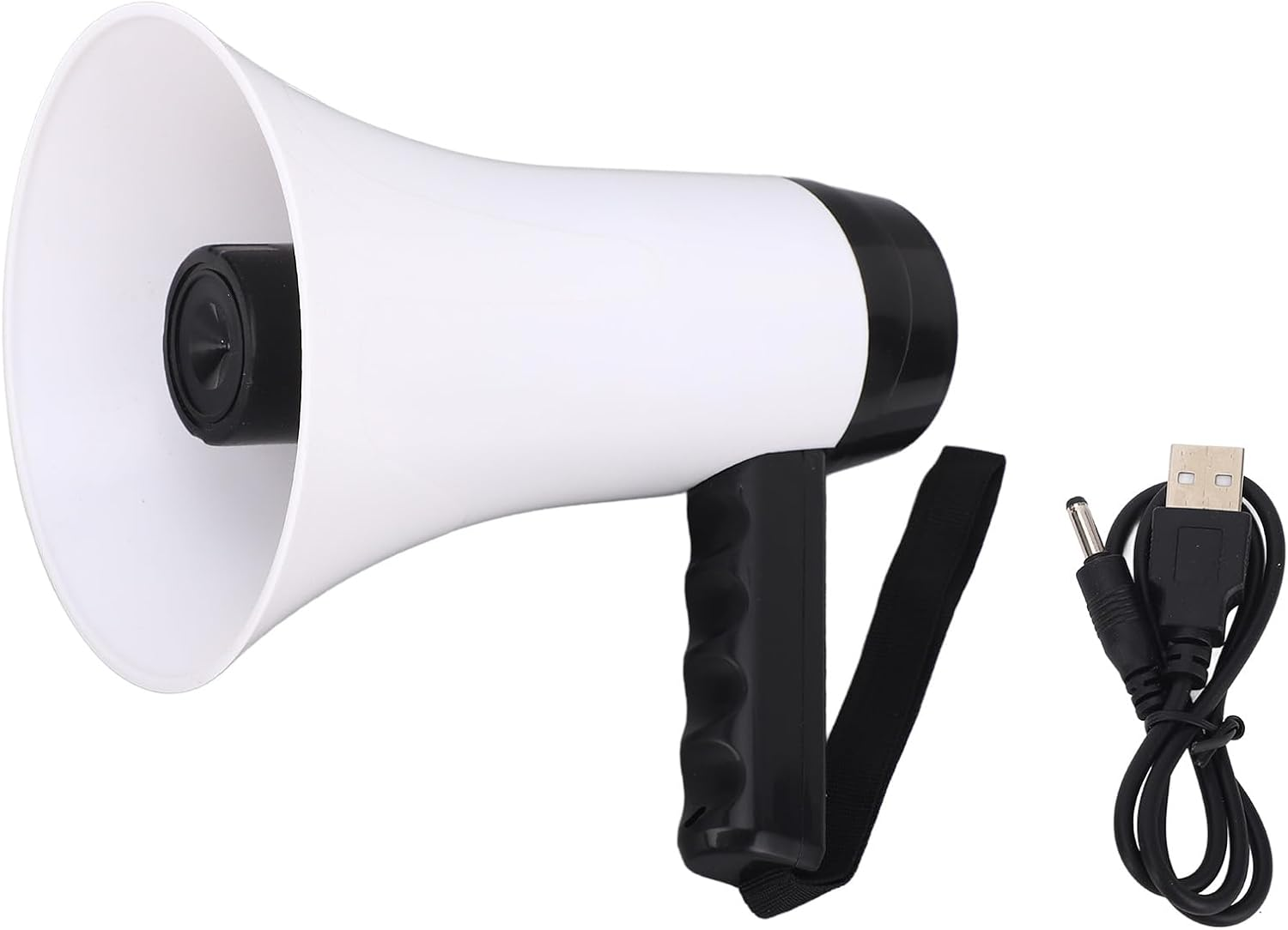 Portable Portable Megaphone HUGPO Bullhorn Rechargeable for Emergency Post image number 6