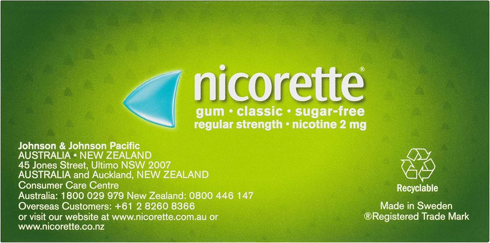 Nicorette Quit Smoking Regular Strength Nicotine Gum Classic 75 Pack image number 6