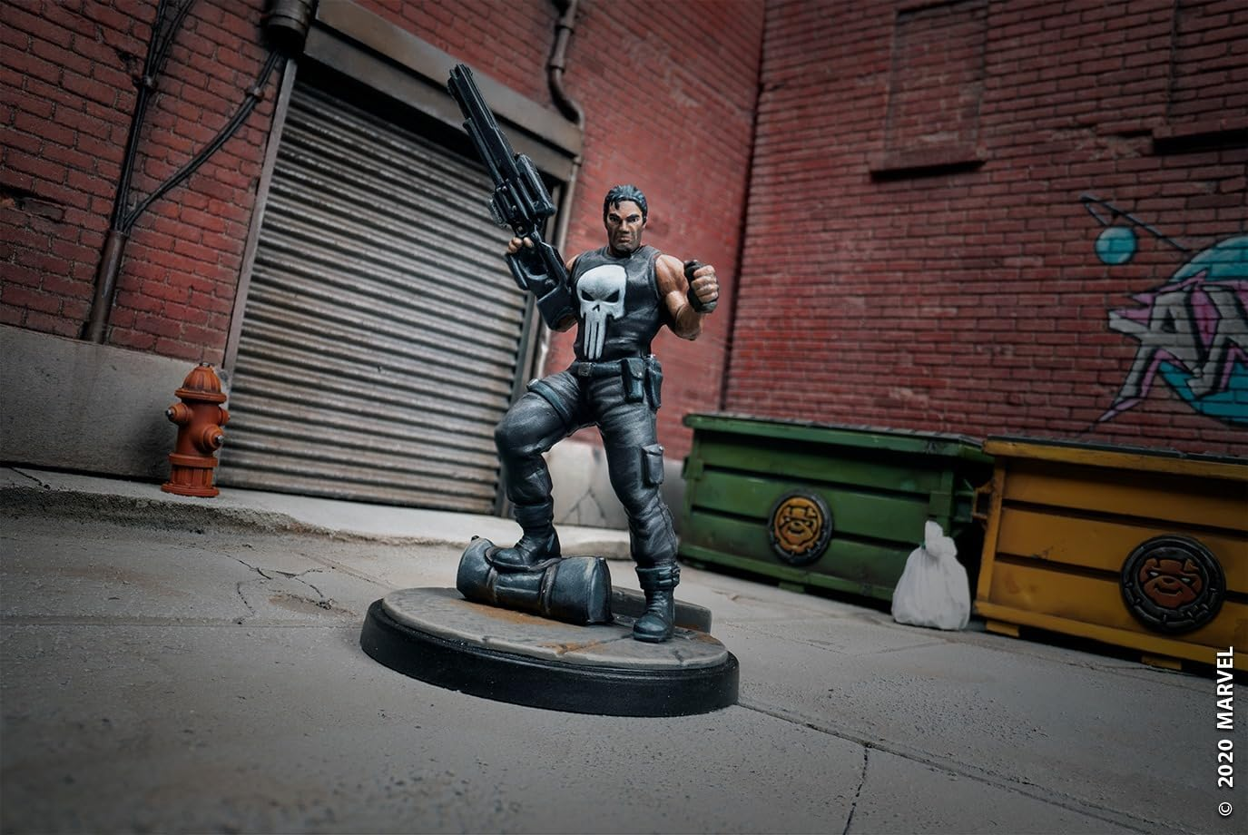 Atomic Mass Games Marvel Crisis Protocol Punisher and Taskmaster Miniatures Multicolor Character Packs