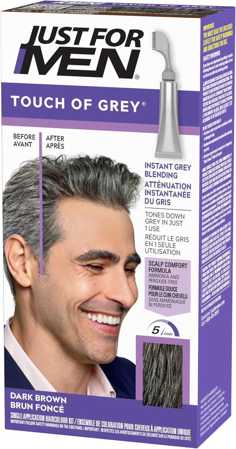 Touch of Grey T45 Hair Colour Dark Brown Grey 40G