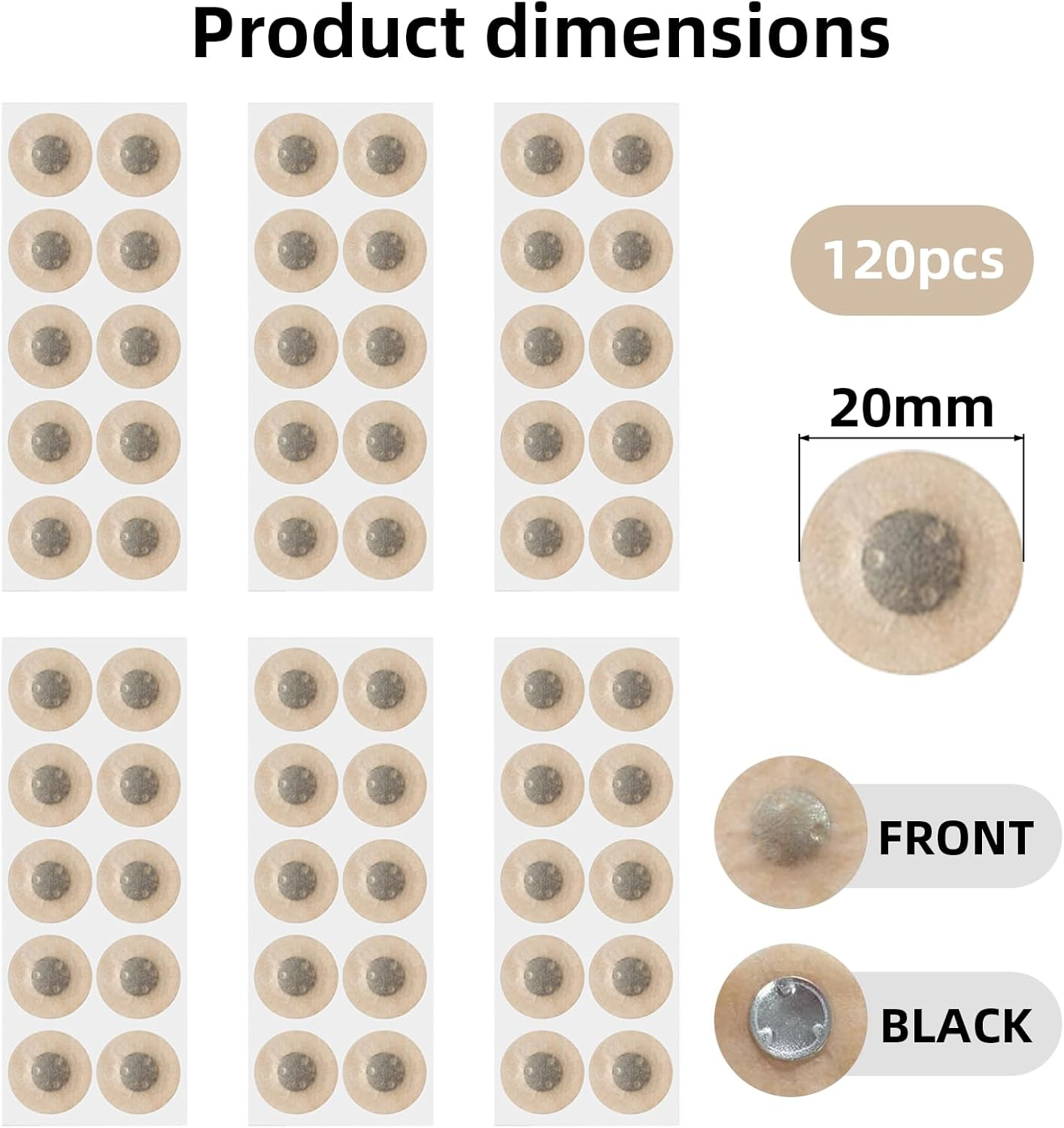 120 Pcs Anti-Snoring Sleep Nasal Strips Refill Pack - 60-Day Supply of Magnetic Nose Strips for Enhanced Breathing, Premium Skin-Safe Snore Reducing Nasal Strips to Improve Sleep Quality image number 5