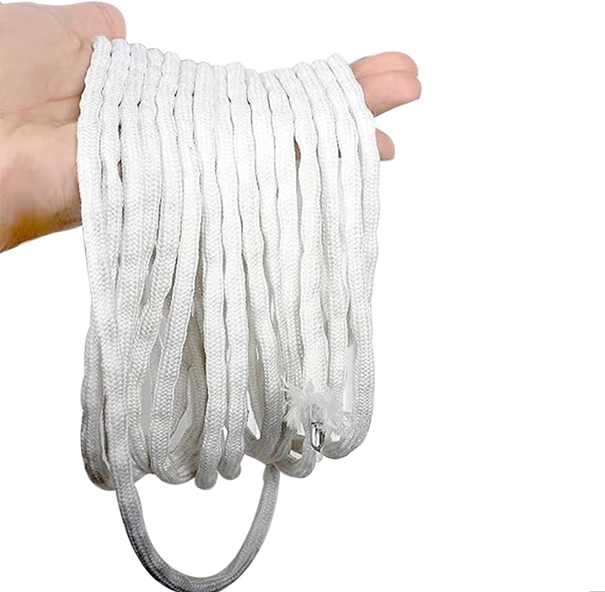 6.5Yard Curtain Weight Rope, Drapery Weights Tape,Diy Length Curtain Accessories,Heavy Drapery Weights for Outdoor Indoor Tulle Fabrics, Weighted Lead Rope Increase Curtain Weight image number 4