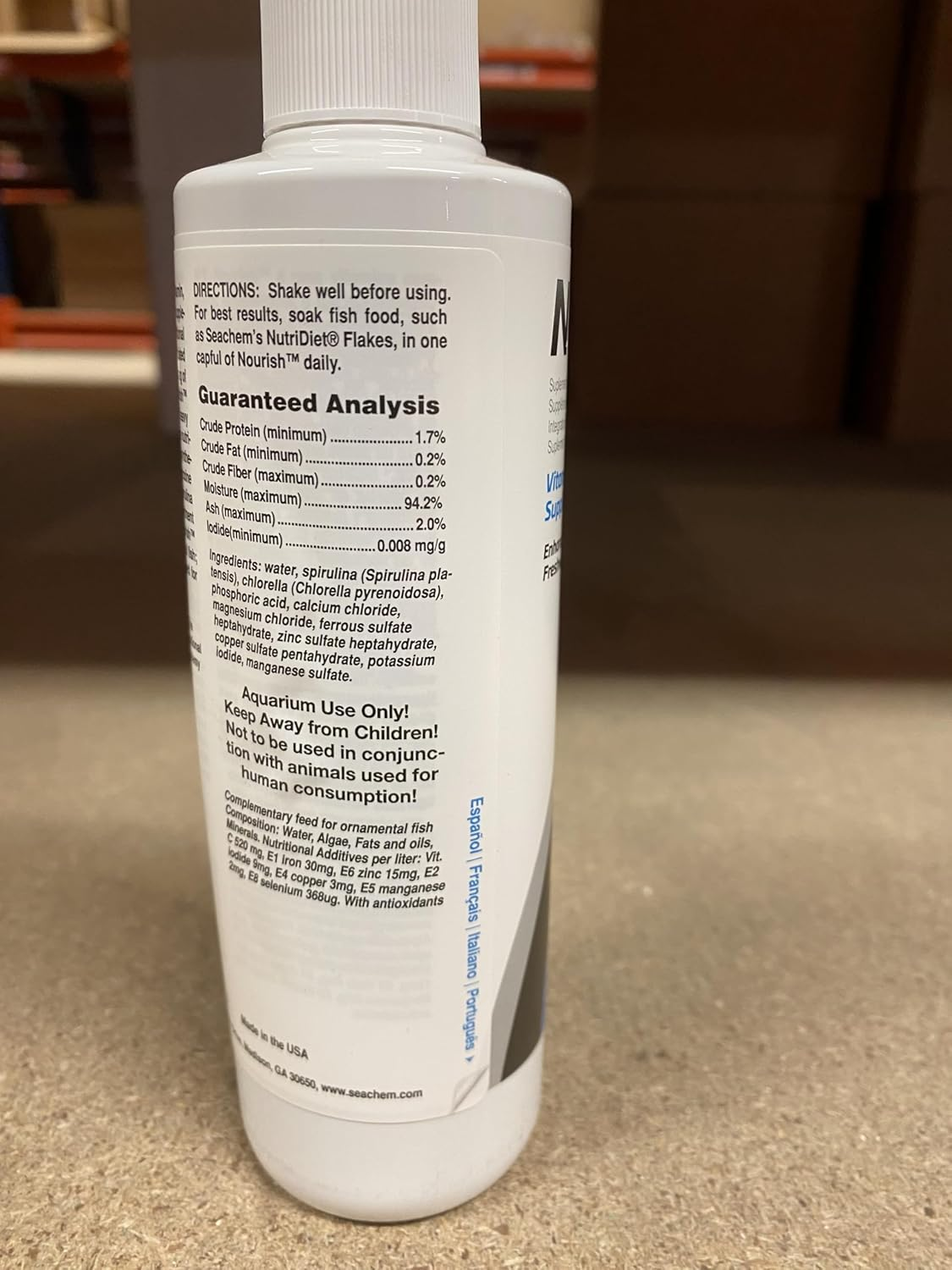 Seachem Nourish Supplement (SC1486) image number 5