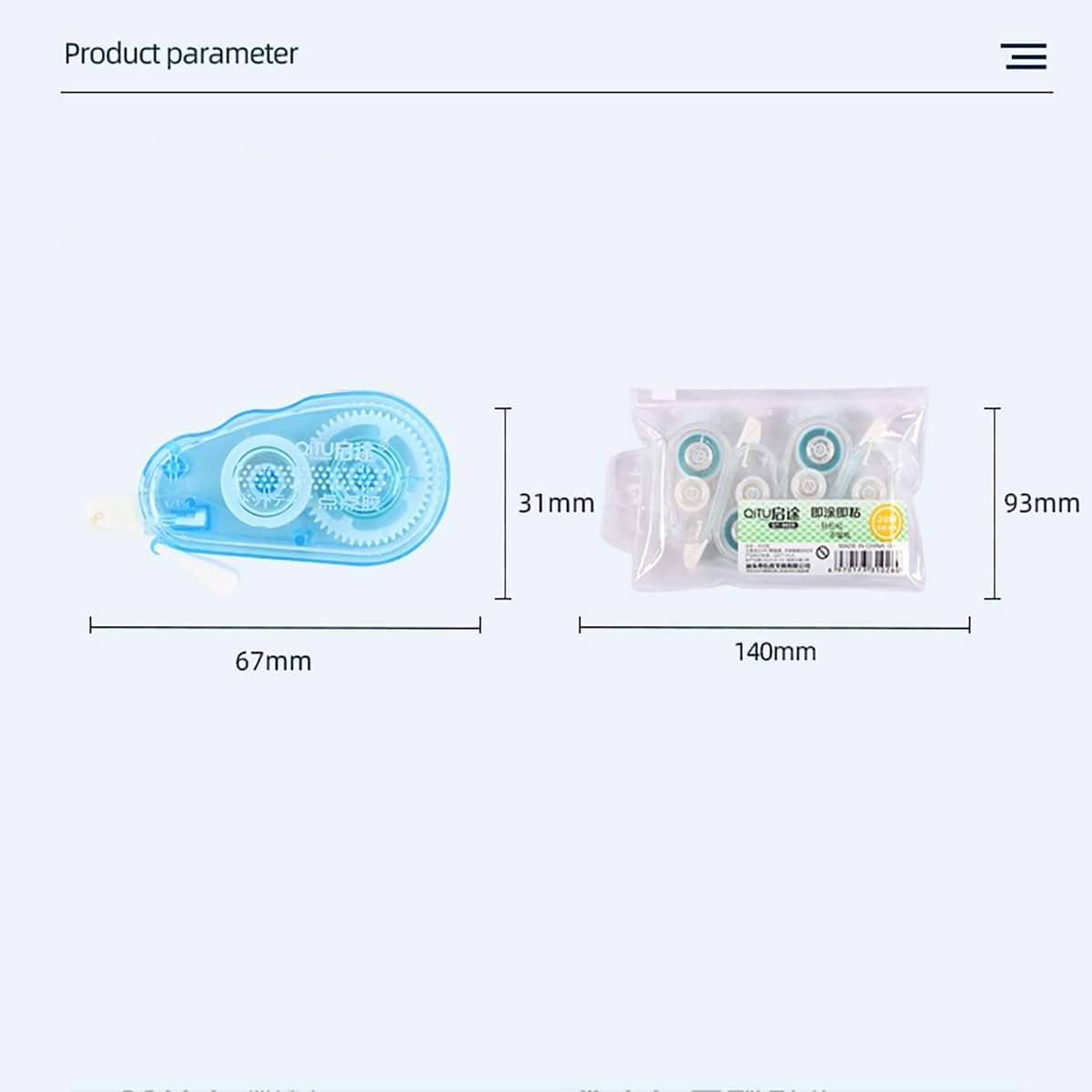 Double Sided Tape Roller, Scrapbooking Tape, Permanent Adhesive Tape Dispenser Runner for Crafts and Arts Projects, Photo-Safe, 0.3-Inch by 315-Inch (4) image number 3