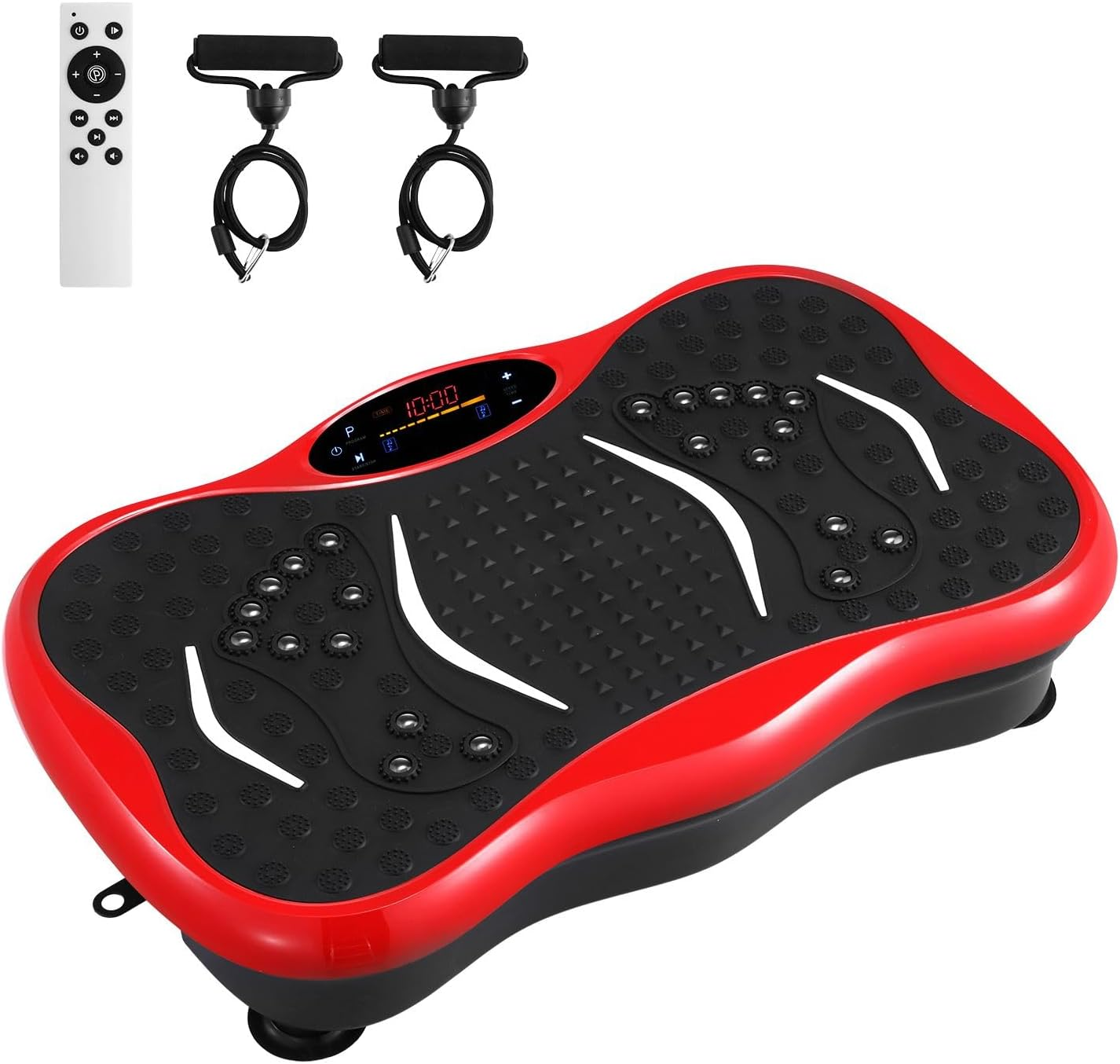 GNEKI Vibration Plate Exercise Machine, Vibrating Fitness Platform for Lymphatic Drainage, Full Body Shaker Workout Equipment Shaping Vibrate Plate, Board Sport for Home Exercise Gym