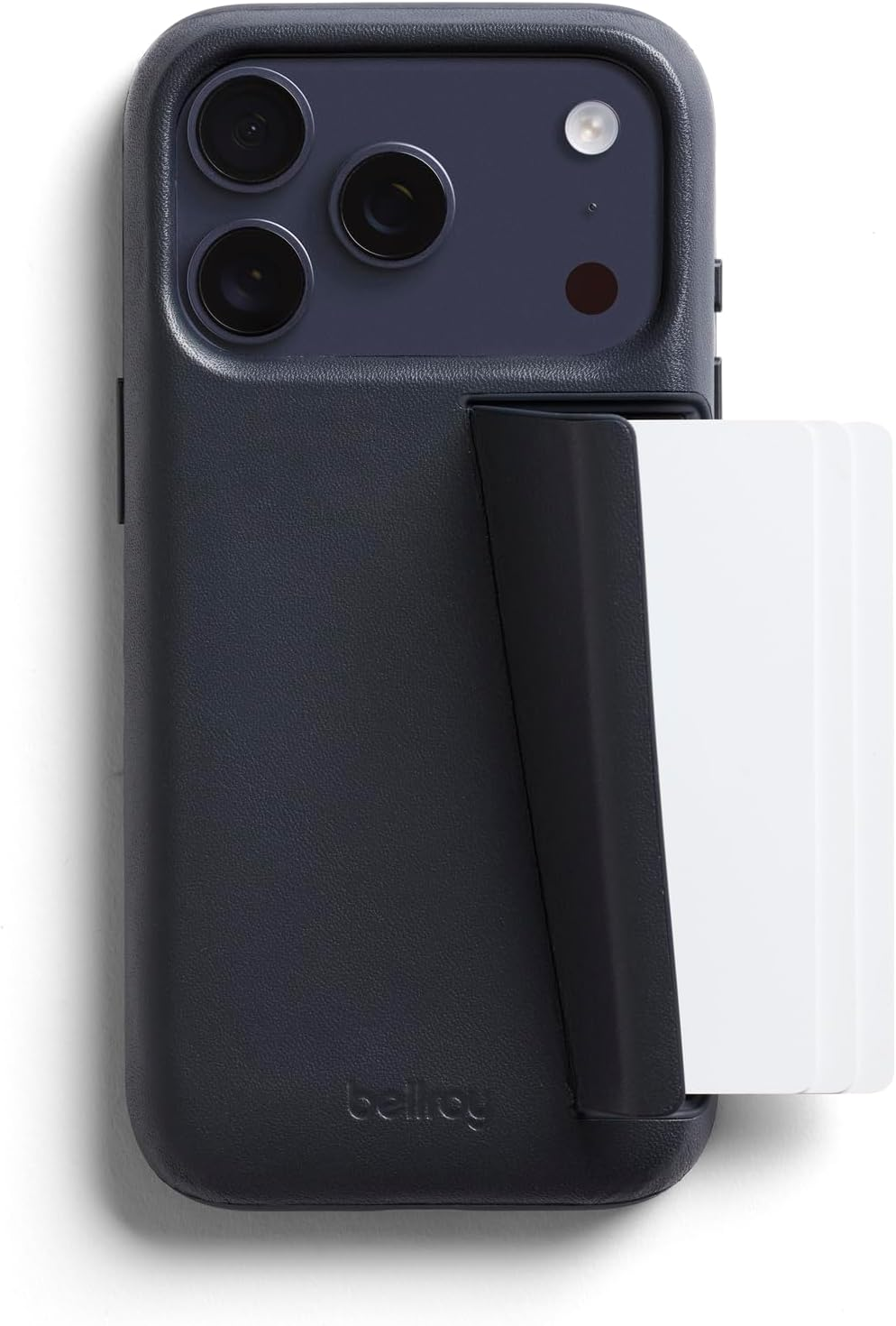 Bellroy Phone Case &ndash; 3 Card for Iphone 17 Pro (Leather Iphone Case, Phone Wallet) - Rust