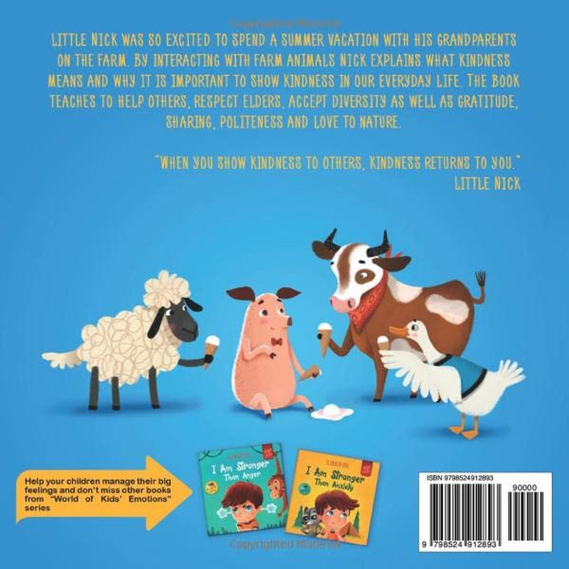 Kindness Makes Me Stronger: Children&rsquo;S Book about Magic of Kindness, Empathy and Respect (World of Kids Emotions) image number 1
