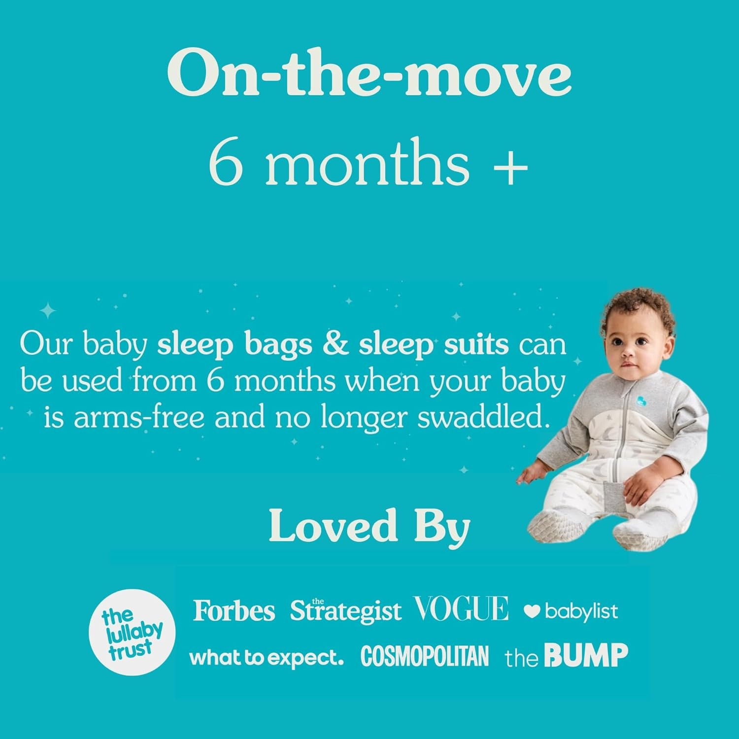 Love to Dream Sleep Suit - Twin Zipper - Grid Pads - Reduce Slipping - Machine Wash - Wearable Blanket - All Season - Onesie - Play and Sleep - 1.0TOG image number 6