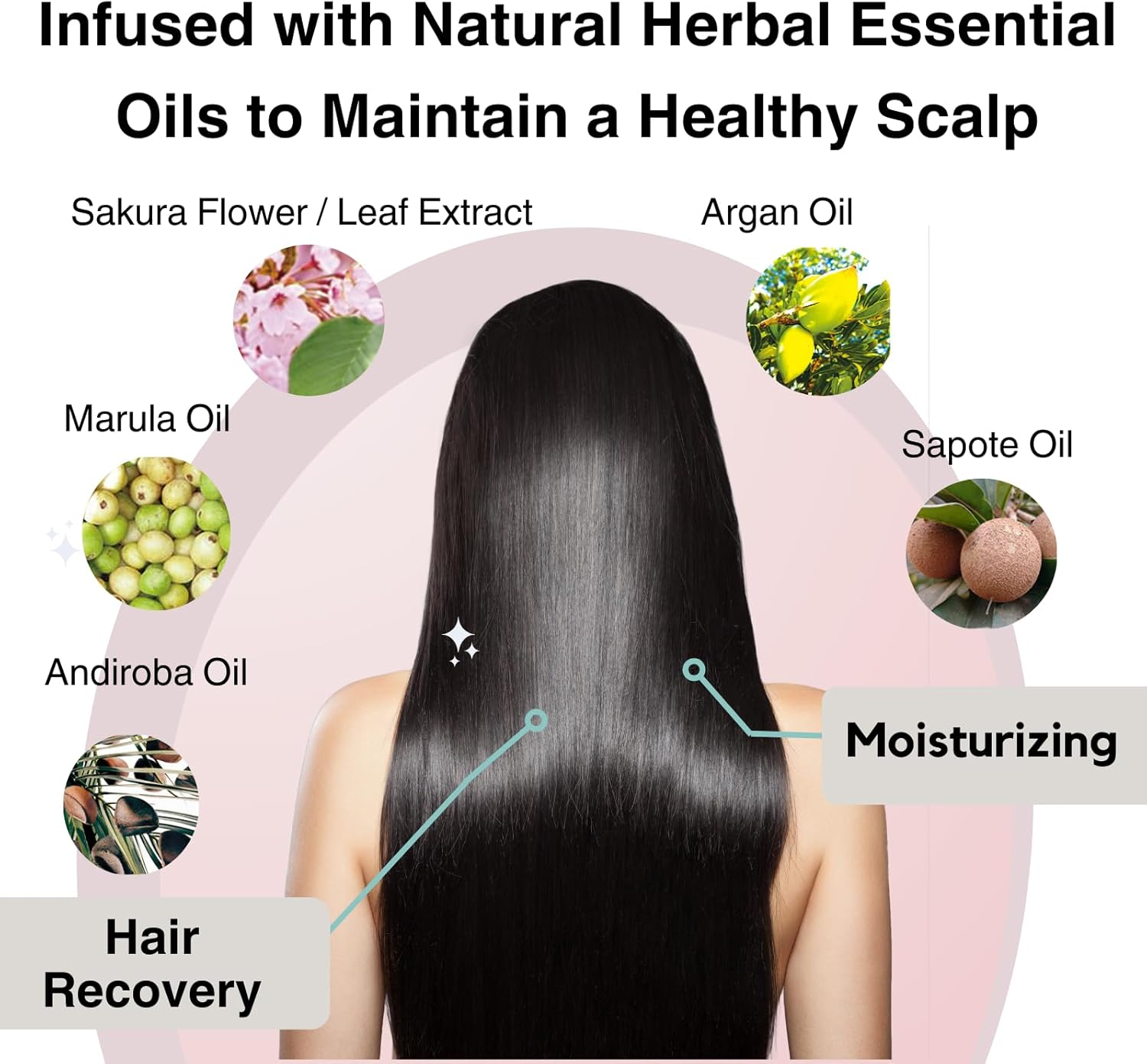 Moist Diane Perfect Beauty Extra Vital Treatment, Sulfate-Free, with Organic Argan Oil & Vitalizing Keratin from Japan, Rejuvenate Silky Smooth Hair Hair Care, for Men and Women, 15.2 Fl Oz/450 Ml image number 2