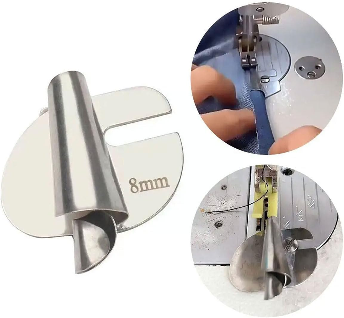 AIMALL 8PCS 3-10Mm Sewing Rolled Hemmer Foot 8 Sizes Wide Rolled Hem Pressure Foot for Precision Hemming image number 6