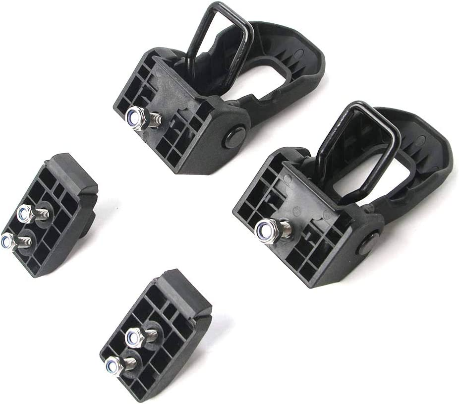 A ABIGAIL OEM Original Latch Locking Hood Catch Kit for Jeep Wrangler JK JL 2007-2018 image number 2