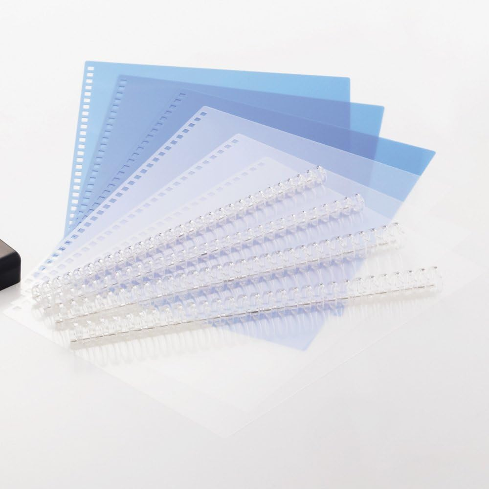 Lihit Lab N1820 Twist Ring Binding Jig A4 34 Holes, 4 Pieces