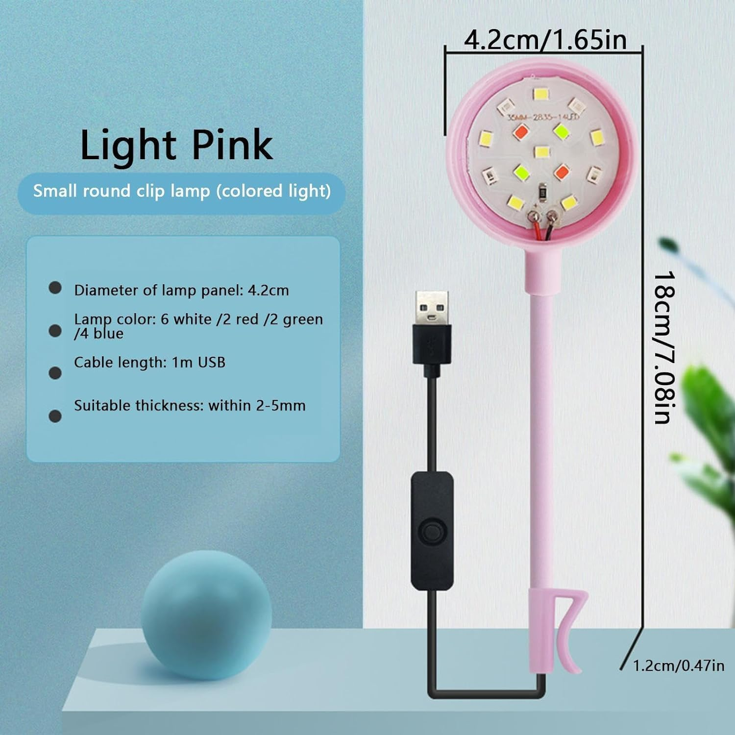 Aquarium Led Light Strip, Aquarium Light Fish, Small Fish Light, Lighting for Aquarium, Fish Tank Lighting, Small LED Aquariam Clip image number 1