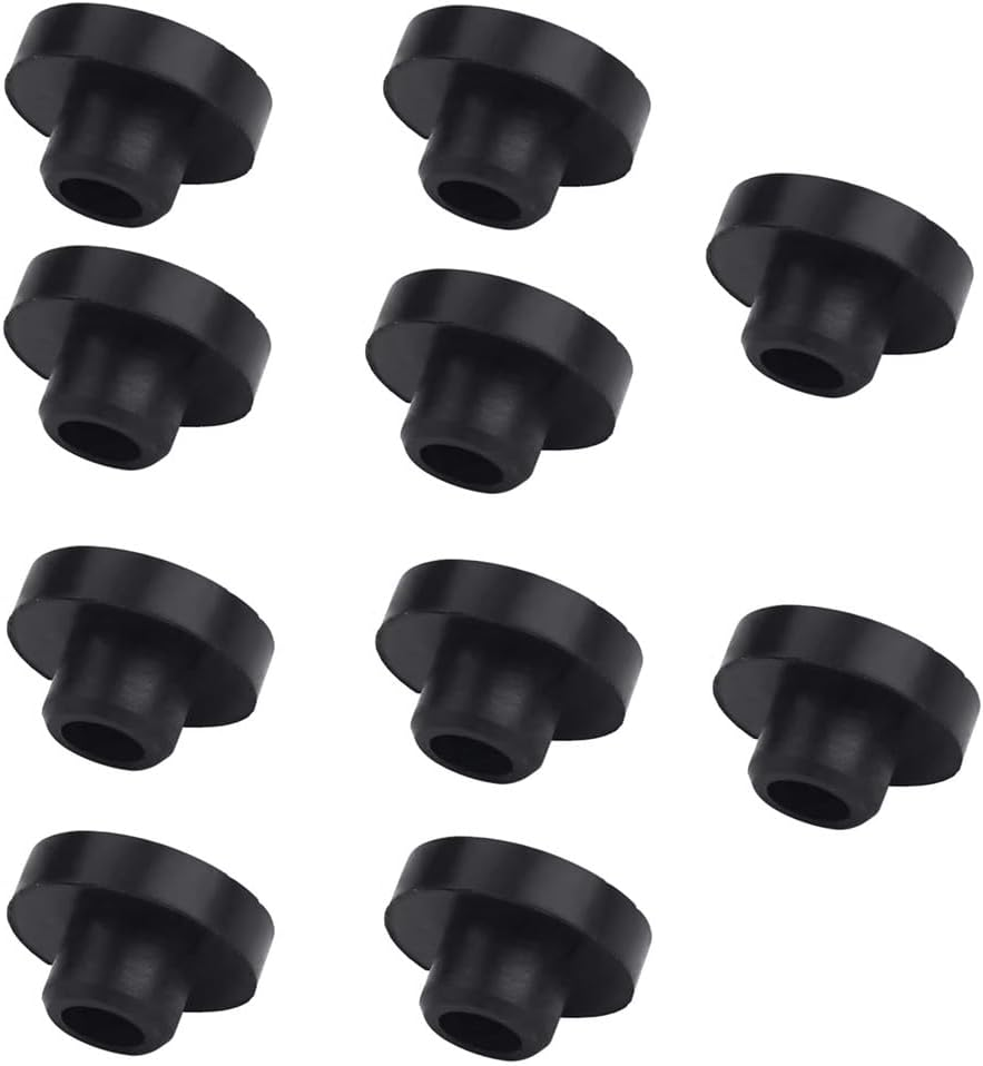 Fuel Tank Bushing, Wanfoou 10-Pcs Fuel Tank Grommet Bushing, Universal Nitrile Rubber Fuel Tank Bushing Compatible with Lawn Mower, Garden Tractor and Generator image number 3