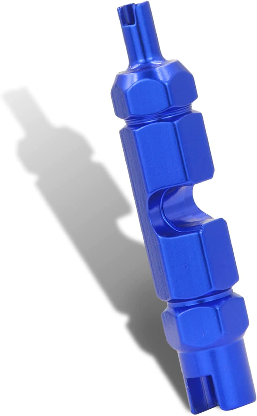 EKIND Valve Core Remover Tool Kit Bike and Car Valve Core Repair Tool for Presta/Schrader Tube (1Pcs, Red)