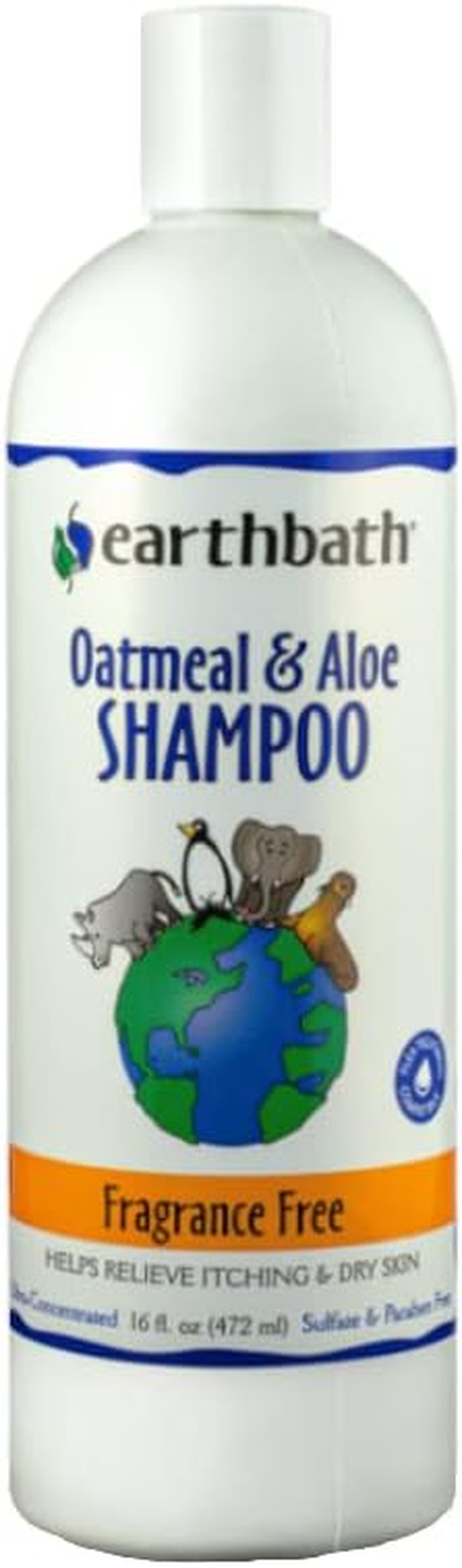 Oatmeal & Aloe Pet Shampoo - Vanilla & Almond, Itchy & Dry Skin Relief, Soap-Free, for Dogs & Cats, 100% Biodegradable & Cruelty Free, Give Your Pet That Heavenly Scent - 16 Fl. Oz (2 Pack) image number 5