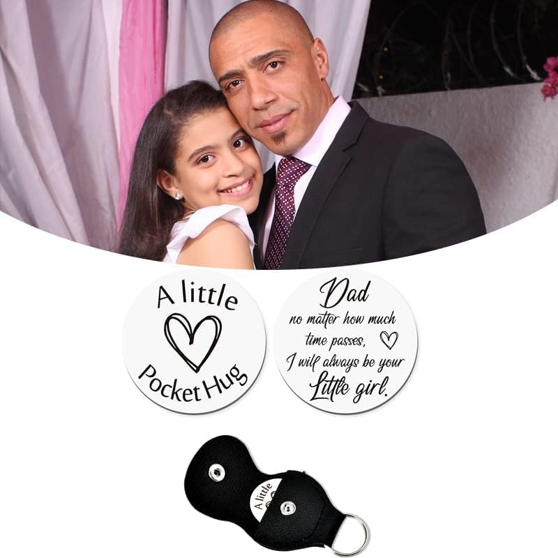 Inspirational Gifts for Women Men Pocket Hug Token Keychain Gifts for Girls Boys Graduation Christmas Birthday Gift Ideas - Memorable Keychain image number 3