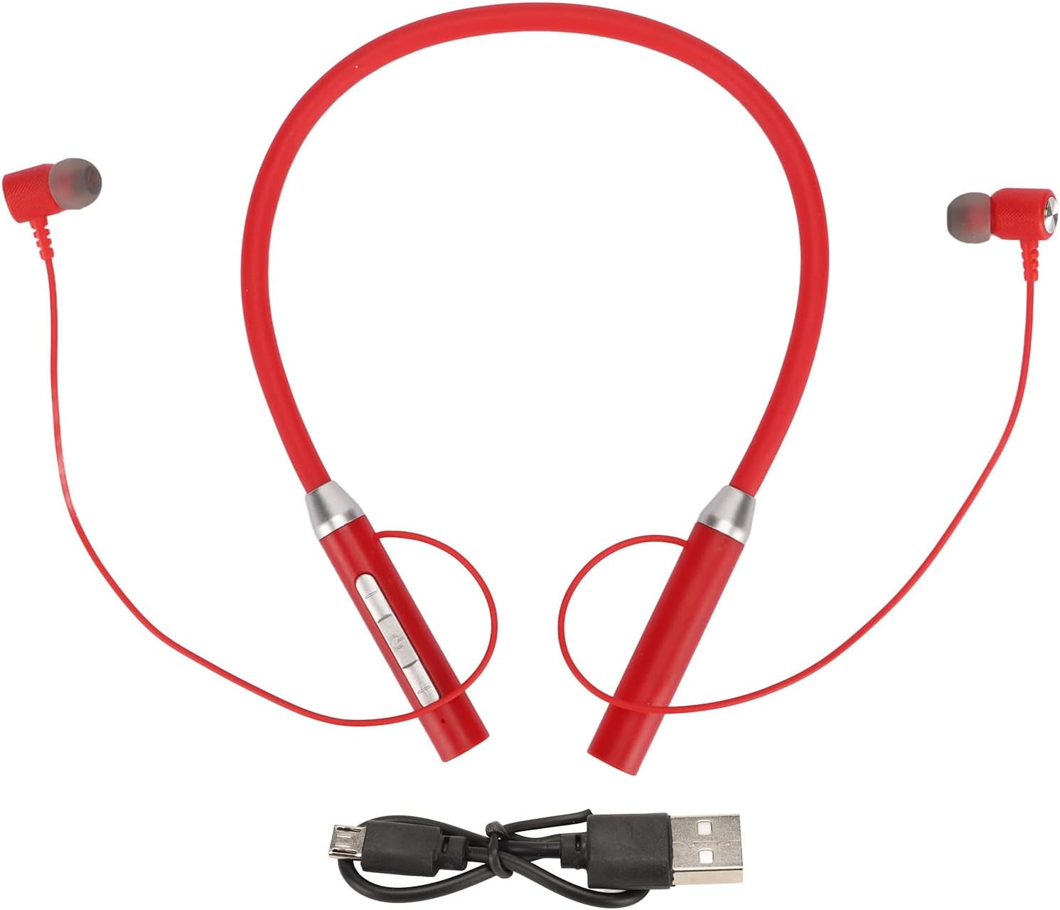 Wireless Neckband Earbuds Bluetooth 5.2 IPX5 Waterproof Magnetic with Enhanced Bass Stereo Sports Headphones for Workout (Blue)