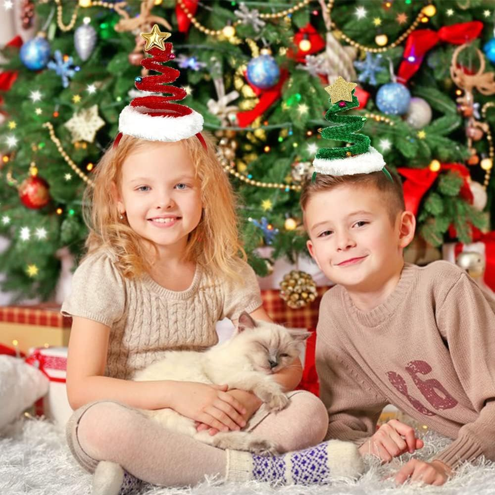 Christmas Headband Hair Band Elk Antlers Headbands Christmas Hat Hair Accessories Women Festivals Party Gift Hair Decorations image number 3