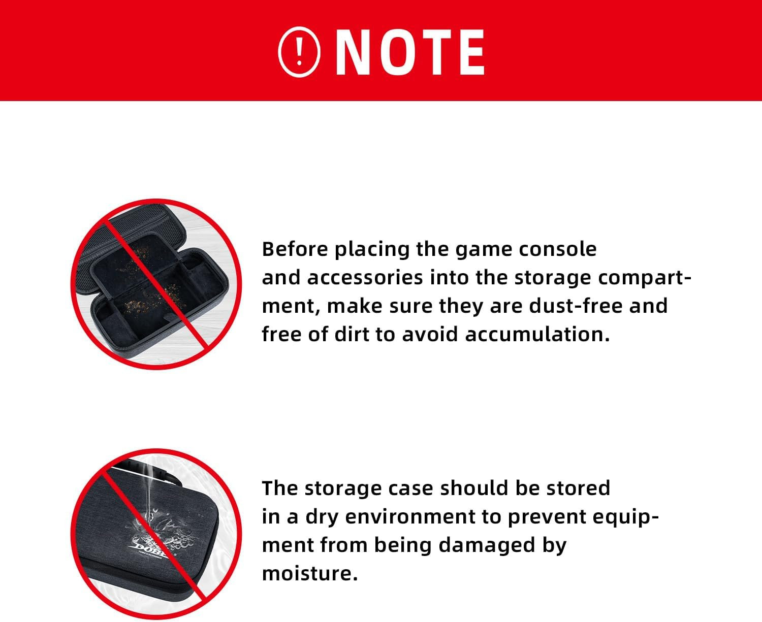 Mcbazel Carrying Case Compatible with N-Switch 2,With 12 Games Cartridges ABS Material Hard Shell Travel Carrying Case Pouch for Console & Accessories image number 1