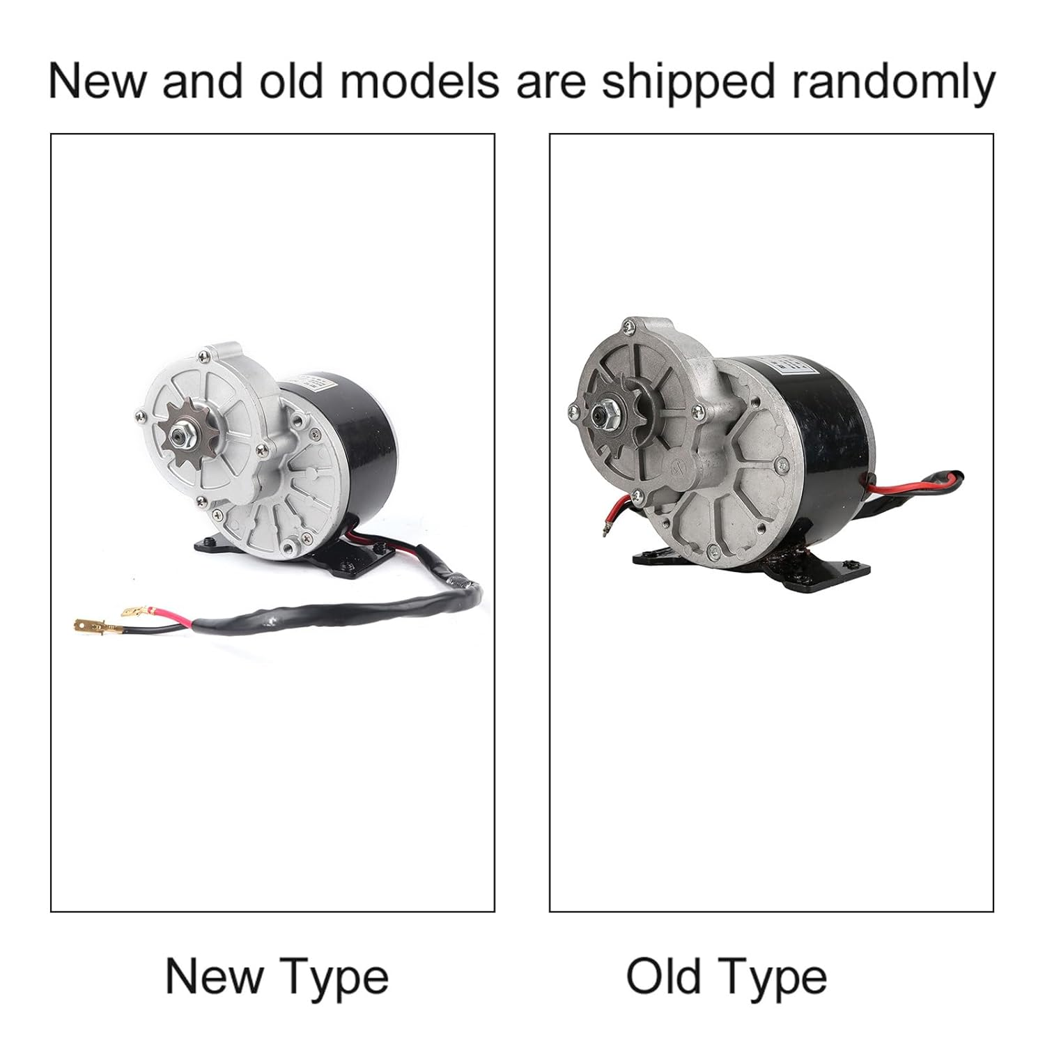Denash Gear Reduction Electric Motor,12V 250W with 9 Tooth Sprocket Brushed DC Motors Reductor, High Torque Gear Reduction Electric for Ebike and Scooter image number 4