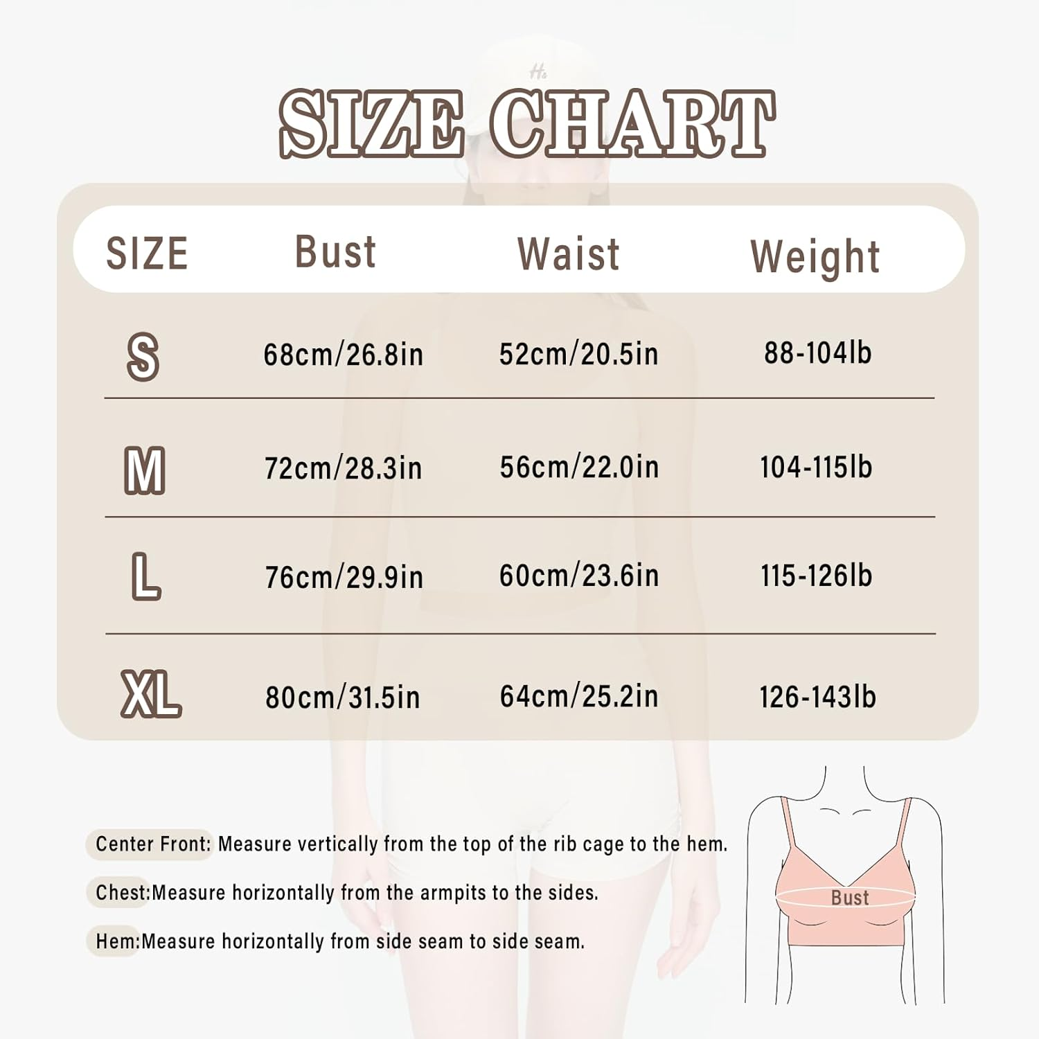 Women&rsquo;S Longline Sports Bra with Built-In Pads - Yoga Bra Tank Top, Cross Back Fitness Crop Top with Spaghetti Straps for Gym, Pilates