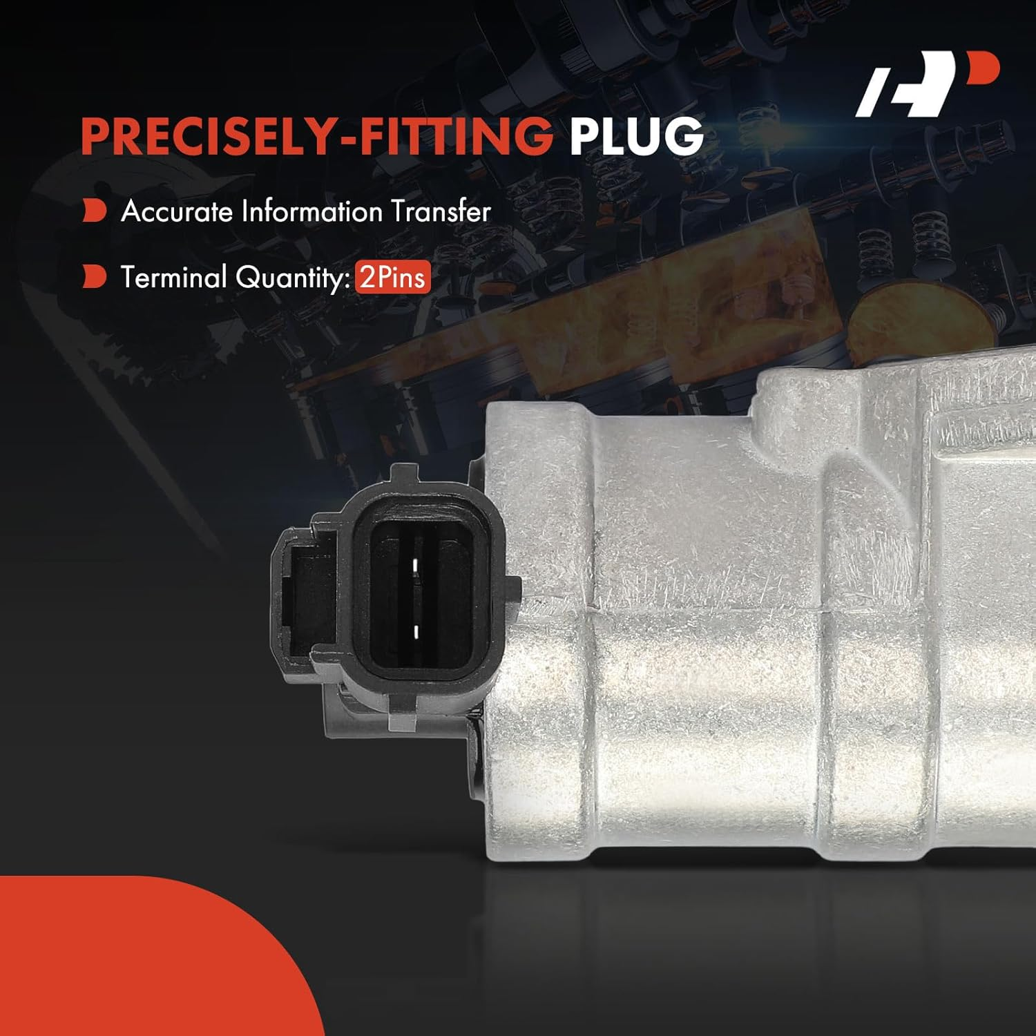 A-Premium Fuel Injection Idle Air Control Valve IAC - 6Cyl 4.0L - Compatible with Ford Explorer Sport 2001-2003, Explorer Sport Trac 2001-2005, Ranger 2001-2011 & Mazda B4000 2001-2010, For# 1F2220660 image number 2